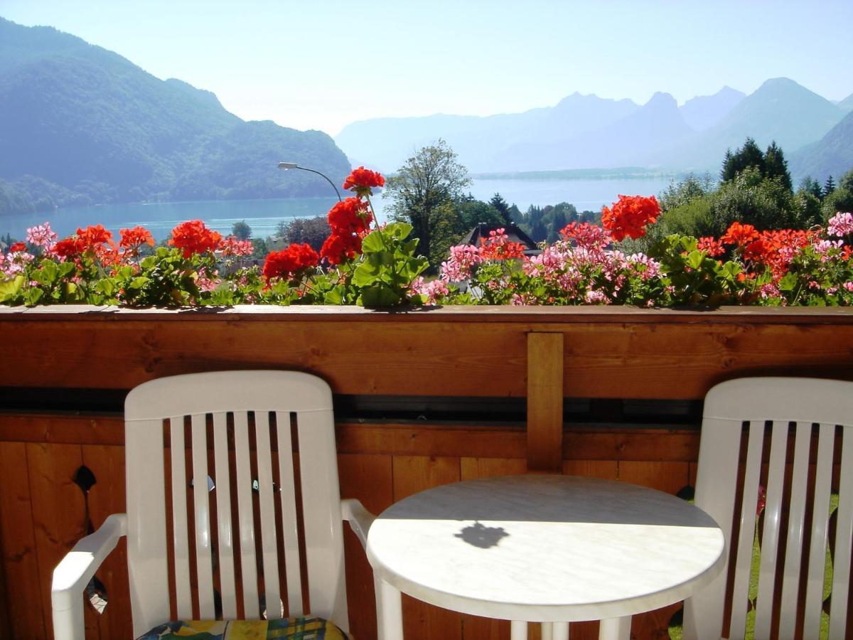 Fruehstueckspension Seeblick Sankt Gilgen Exterior foto